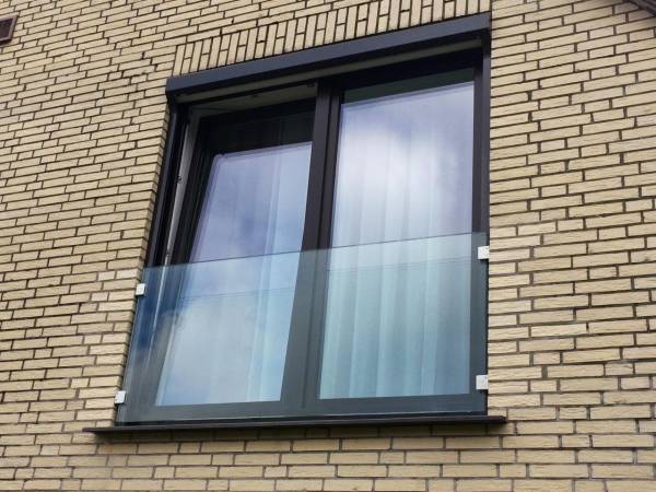 Französischer Balkon aus Glas GLASPROFI24