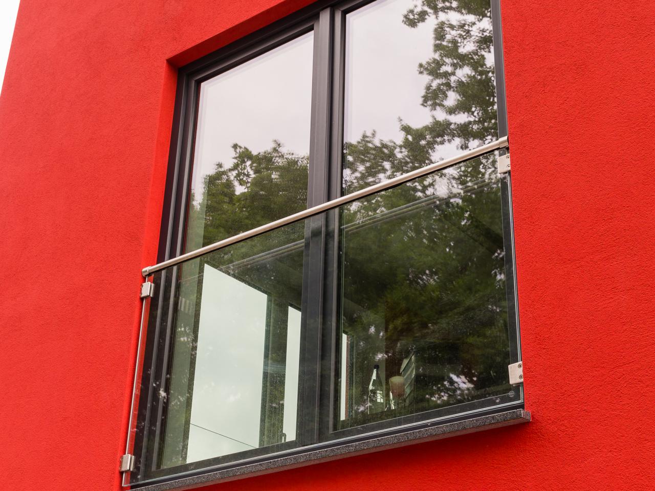 Französischer Balkon aus Glas GLASPROFI24