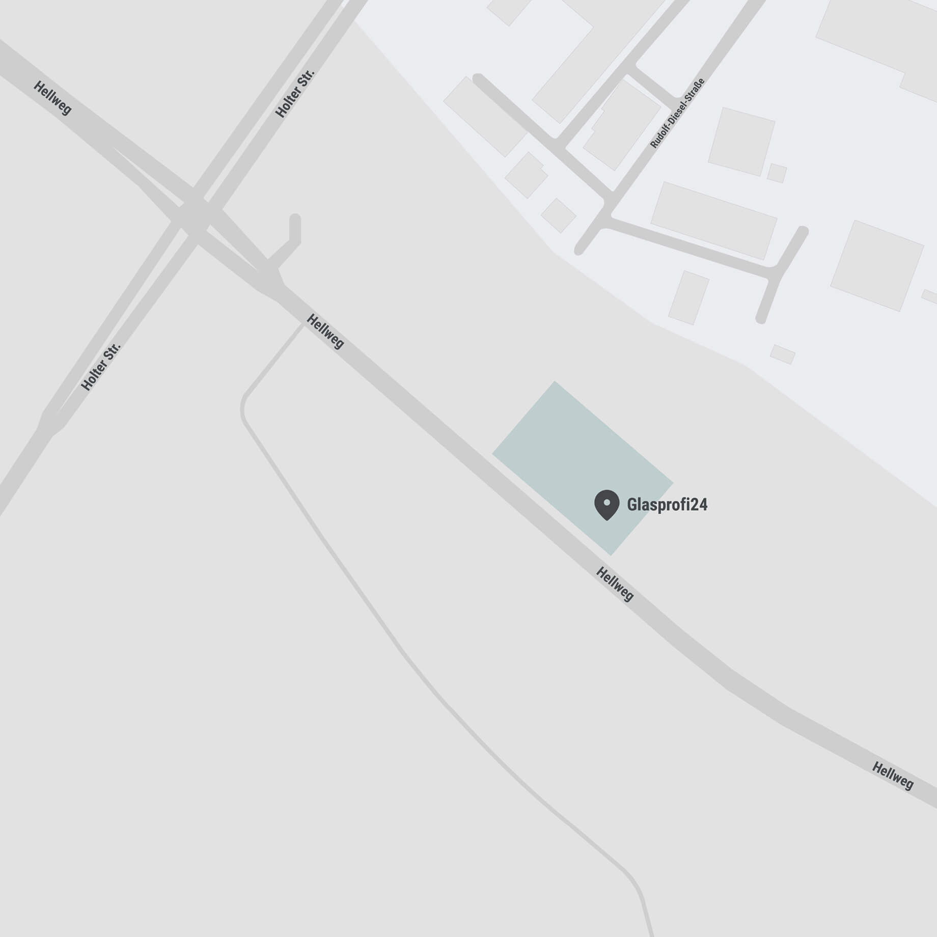 Karte des Standortes von Glasprofi24