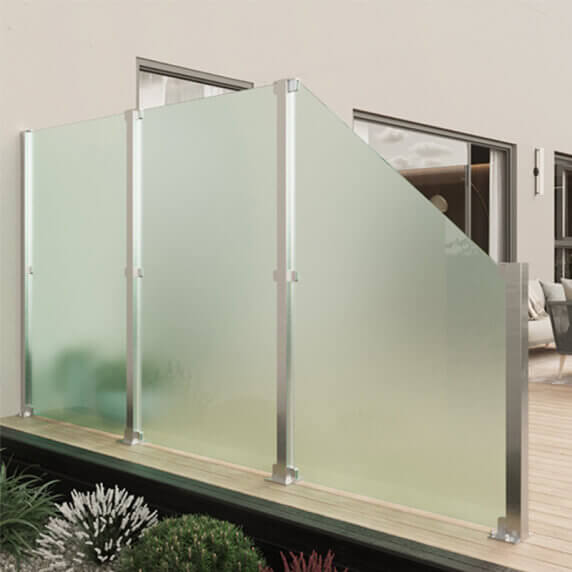 ▷ Wind- und Sichtschutz aus Glas ☑️ jetzt planen - Glasprofi24